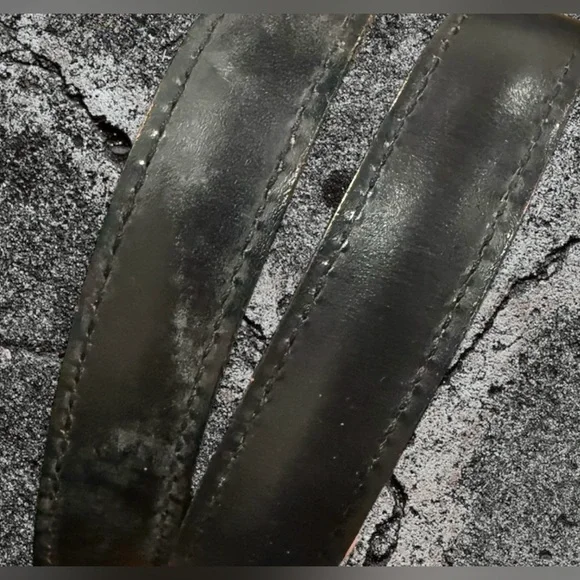 Vintage Louis Vuitton Black Epi Leather Lussac Tote Bag Large 17” x 12” Good - Picture 16 of 16